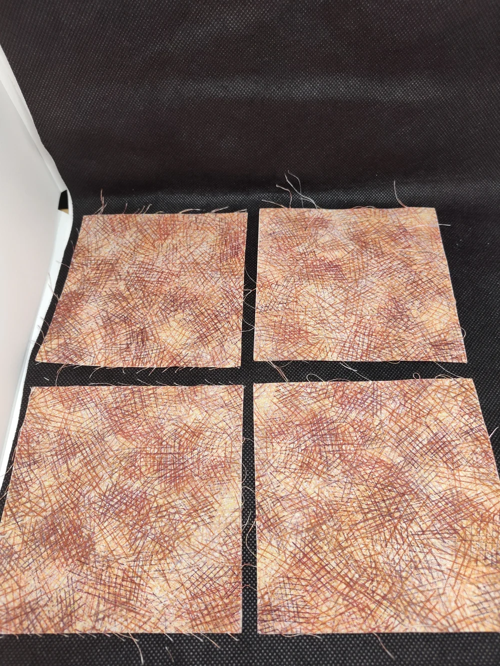 4 4.50 INCH Cotton Fabric SQUARES